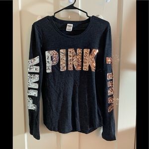 PINK long sleeved top